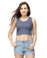 Shop Women Solid Stylish Sleeveless Top-Front