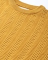 Shop Women's Yellow Striped Stylish Casual Sweater