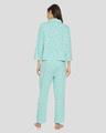 Shop Women's Light Blue Printed Stylish Night Suit-Design