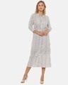 Shop Women's Stylish Polka Dots Casual Dresses-Front