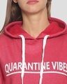 Shop Women Stylish Printed Hooded Sweatshirt