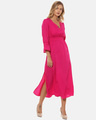 Shop Women's Stylish Solid Casual Dress-Front