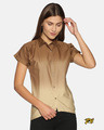 Shop Women Stylish Solid Shirts-Front