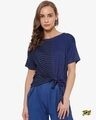 Shop Women's Stylish Striped Casual Top-Front