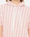 Shop Women Stylish Striped Half Sleeve Casual Top