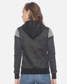 Shop Women Stylish Zipper Hooded Sweatshirt-Full