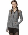Shop Women's Grey Solid Sporty Jacket-Front