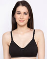 Shop Women's Cotton Minimiser Solid Non-Wired Full Coverage Bra-Front
