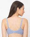 Shop Women's Light Blue Full Support Cotton Non-Padded Wirefree Full Coverage-Design