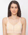 Shop Women's Nude Full Support Cotton Non-Padded Wirefree Full Coverage