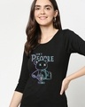 Shop Cant People Today 3-4 Sleeve Slim Fit T-Shirt-Front