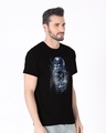 Shop Cap Blue Half Sleeve T-Shirt (AVL)-Design