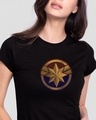 Shop Cap Logo Half Sleeve T-Shirts (AVEGL)-Front