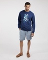 Shop Cap'n America Fleece Light Sweatshirts (AVL)-Design