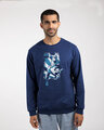 Shop Cap'n America Fleece Light Sweatshirts (AVL)-Front