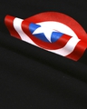Shop Captain America Hyper Print Joggers (AVL) Black