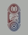 Shop Captain America Iron Man Full Sleeve T-Shirt (AVL)-Full