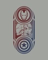 Shop Captain America Iron Man Vest (AVL)-Full