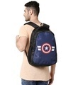 Shop Captain America Printed 23 Litre Backpack-Full