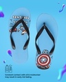 Shop Captain America Superhero Men's Flip-flops (AVL)