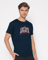 Shop Captain America Typo Half Sleeve T-Shirt (AVL)-Design