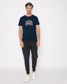 Shop Captain America Typo Half Sleeve T-Shirt (AVL)