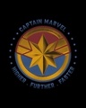 Shop Captain Marvel Logo 3/4th Sleeve T-Shirt (AVEGL)-Full
