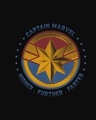Shop Captain Marvel Logo Fleece Light Sweatshirts (AVEGL)-Full