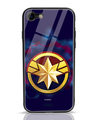 Shop Captain Marvel Logo iPhone 7 Mobile Cover (AVEGL)-Front