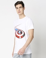 Shop Captain Shield Half Sleeves T-Shirt-Design