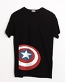Shop Captain Side Shield Half Sleeve T-Shirt (AVL)-Front