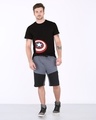 Shop Captain Side Shield Half Sleeve T-Shirt (AVL)-Full