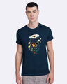 Shop Captain Skeleton Half T Shirt-Design