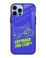 Shop Capybara Fan Club Premium Glass Cover for Apple iPhone 13 Pro Max-Front