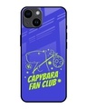 Shop Capybara Fan Club Premium Glass Cover for Apple iPhone 14-Front