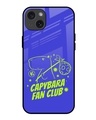 Shop Capybara Fan Club Premium Glass Cover for Apple iPhone 15 Plus-Front