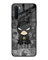 Shop Cartoon Character Premium Glass Case for OnePlus Nord (Shock Proof, Scratch Resistant)-Front
