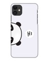 Shop Cute Panda Peeking Designer Cover for iPhone 11-Front