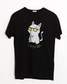 Shop Catittude Half Sleeve T-Shirt-Front