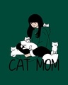 Shop Catmom 3/4th Sleeve Slim Fit T-Shirt-Full