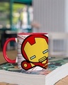 Shop Avengers Ironman Kawaii Ceramic Mug,  (320ml,  Red , Single Piece)-Design