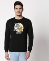 Shop Certified Troublemakers Fleece Sweatshirt (TJL) Black-Design