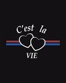 Shop Cest'la Vie-paris Half Sleeve T-Shirt-Full