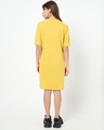 Shop Ceylon Yellow Elbow Sleeve Pocket Dress-Design