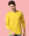 Shop Ceylon Yellow Full Sleeve T-Shirt-Front