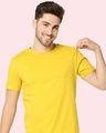 Shop Men's Ceylon Yellow T-shirt-Front