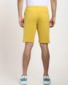 Shop Ceylon Yellow Men's Solid One Side Printed Strip Shorts-Full