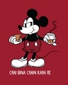 Shop Chai Lover Mickey Boyfriend T-Shirt (DL)-Full