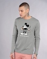 Shop Chai Lover Mickey Full Sleeve T-Shirt (DL)-Front