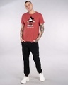 Shop Chai Lover Mickey Half Sleeve T-Shirt (DL)-Full